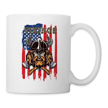 VIKINGS - Tasse - Weiß - Rechts