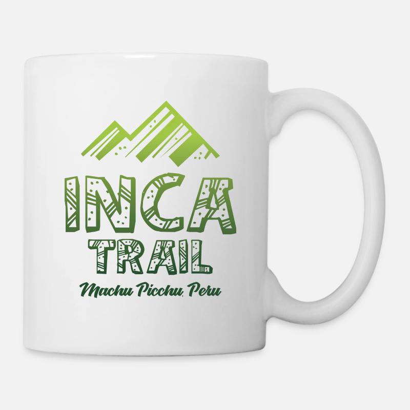 Inca Pfad - Machu Picchu - Peru - Tasse - Weiß