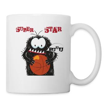 Basketball - Tasse - Weiß - Rechts