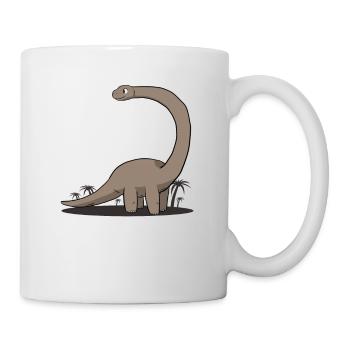 Dino - Tasse - Weiß - Rechts