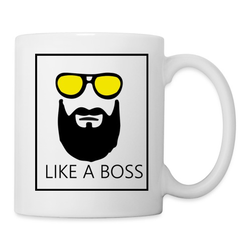 like a boss - Mug blanc