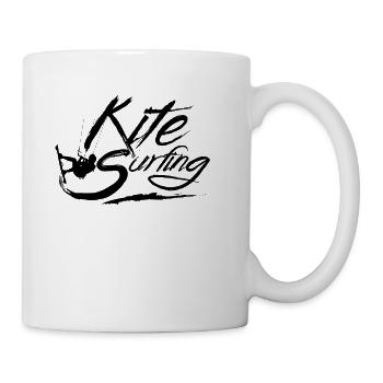 Kitesurfer - Tasse - Weiß - Rechts
