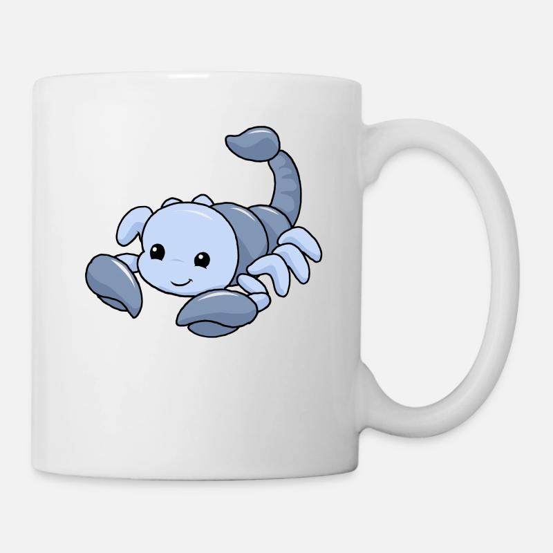 Scorpio Sternzeichen Skorpion - Tasse - Weiß