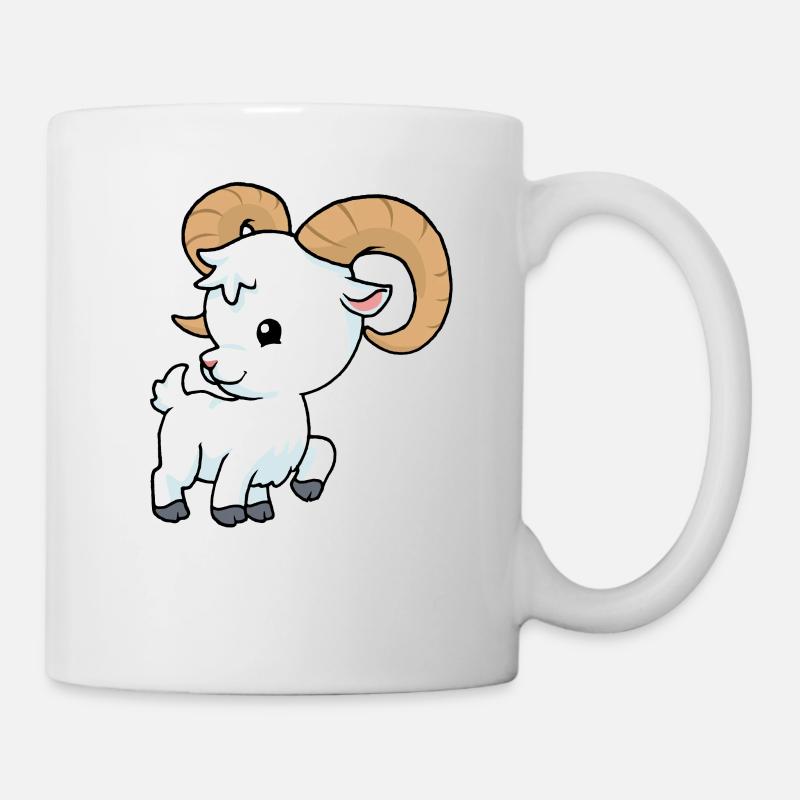 Aries Sternzeichen Widder - Tasse - Weiß