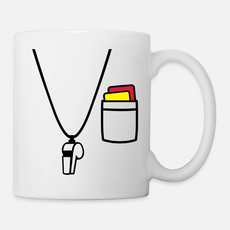 Schiedsrichter - Tasse - Weiß