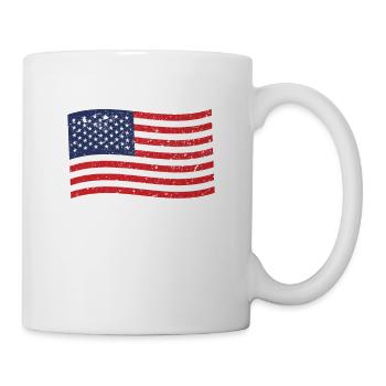 USA Flag America Flag United States of America - Mug - white - Right