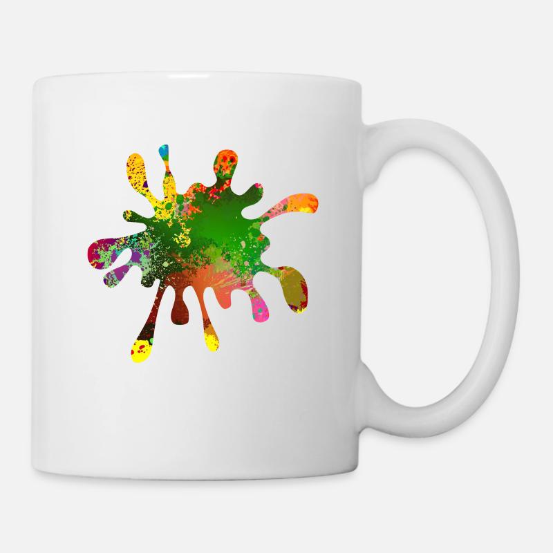 farbklecks - Mug blanc - blanc