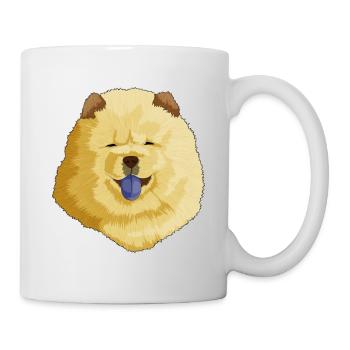 Chow Chow - Mug blanc - blanc - Droite