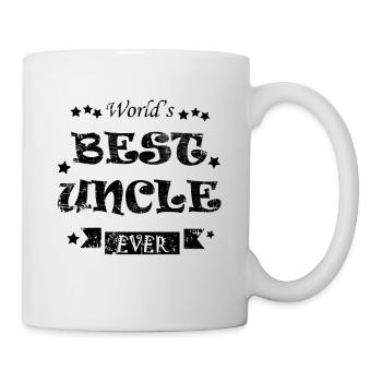 Onkel - Tasse - Weiß - Rechts