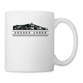 Großer Arber - Tasse - Weiß - Rechts