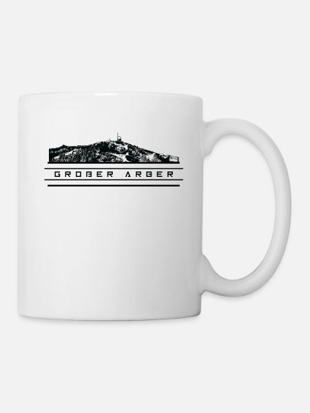 Großer Arber - Tasse - Weiß