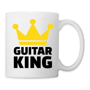 Guitar King - Mug blanc - blanc - Droite