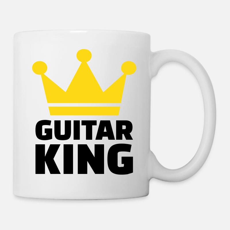 Guitar King - Mug blanc - blanc