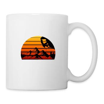 Rock Climbing Climbing Rock Mountaineering Gift - Mug - white - Right