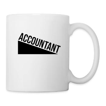 Buchhalter - Tasse - Weiß - Rechts