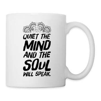 Meditation Yoga Buddhism sayings soul - Mug - white - Right