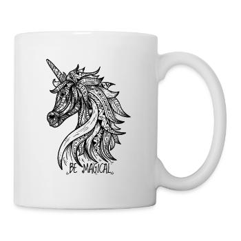UNICORN MANDALA UNICORN - Mug - white - Right