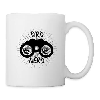 Observation des oiseaux pour les ornithologues du parc ornithologique - Mug blanc - blanc - Droite
