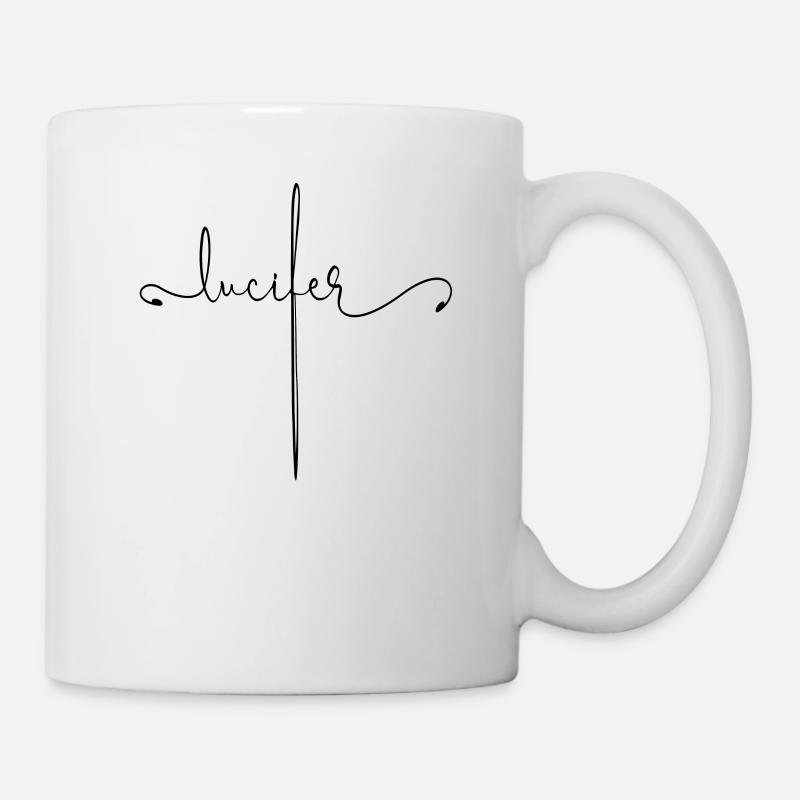 Lucifer shirt - Mug - white