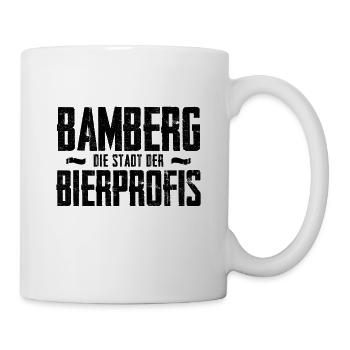 Bamberg City of Beer Professionals Beer Drinker Gift - Mug - white - Right