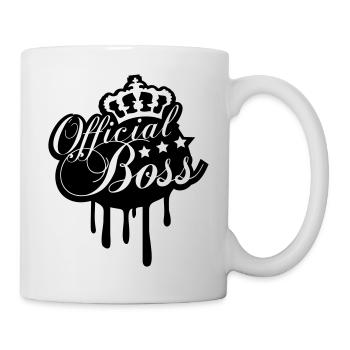 Cool Official Boss King Graffiti - Mug - white - Right