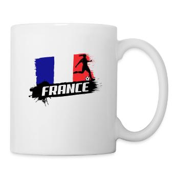  France 2019 Football Féminin - Mug blanc - blanc - Droite