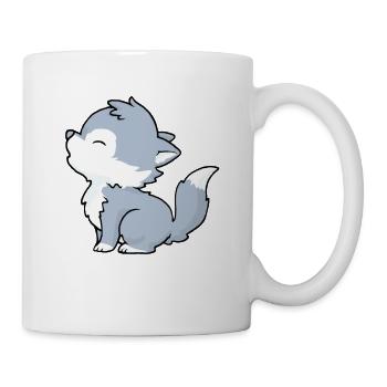 Little Wolf - Mug - white - Right