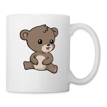 Little teddy bear - Mug - white - Right