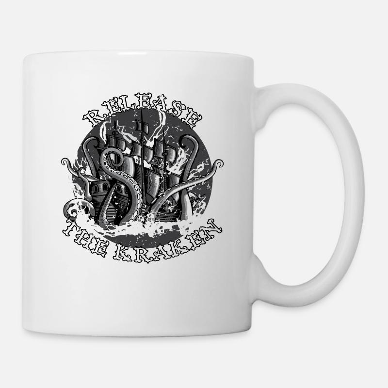 La pieuvre ! - Mug blanc - blanc