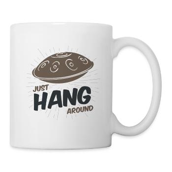 Handpan Hang Snail Music Sound T-Shirt Tea - Mug - white - Right