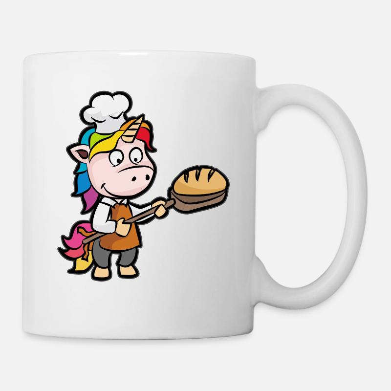 Unicorn Baker Baker Journeyman Bakery funny - Mug - white