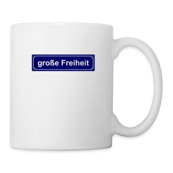 grande liberté Hambourg - Mug blanc - blanc - Droite