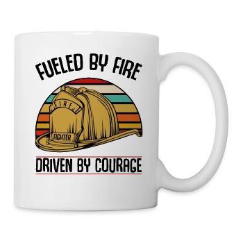 Fire Helmet Cool Statement 112 Sayings Gift - Mug - white - Right