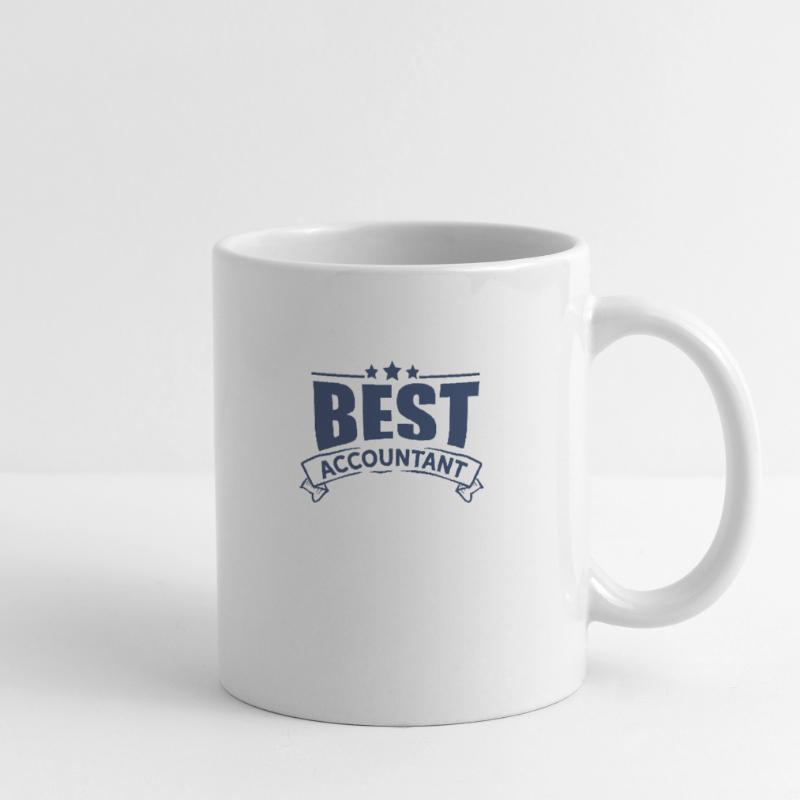 Comptable Comptable Mug blanc