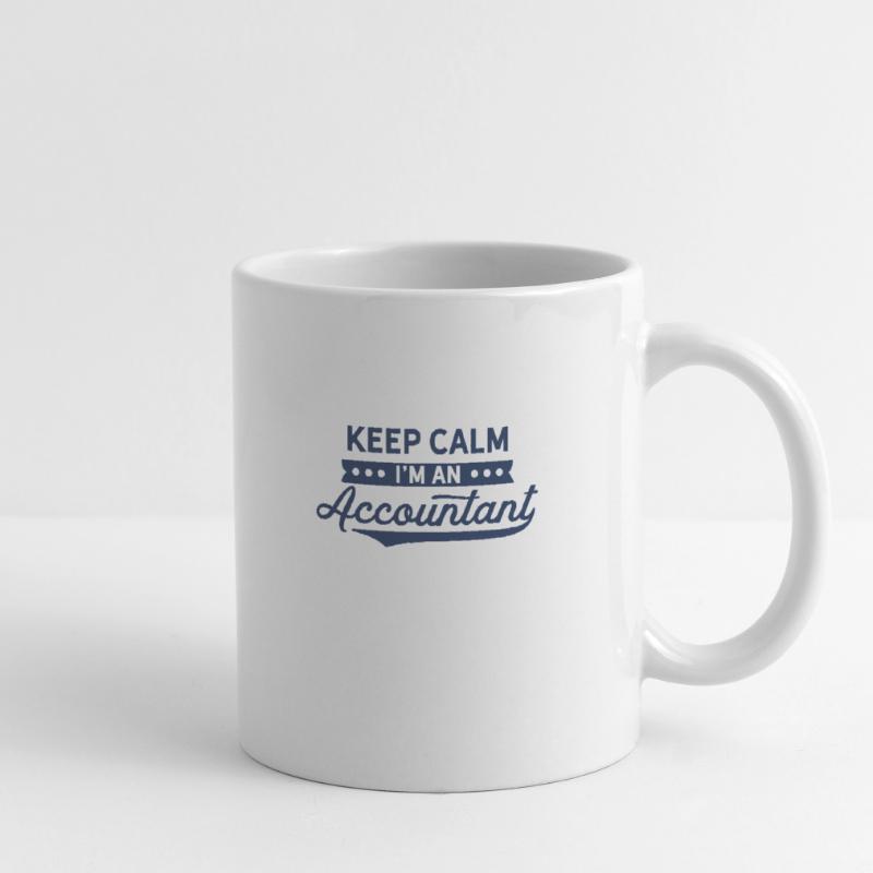 Comptable Comptable Mug blanc