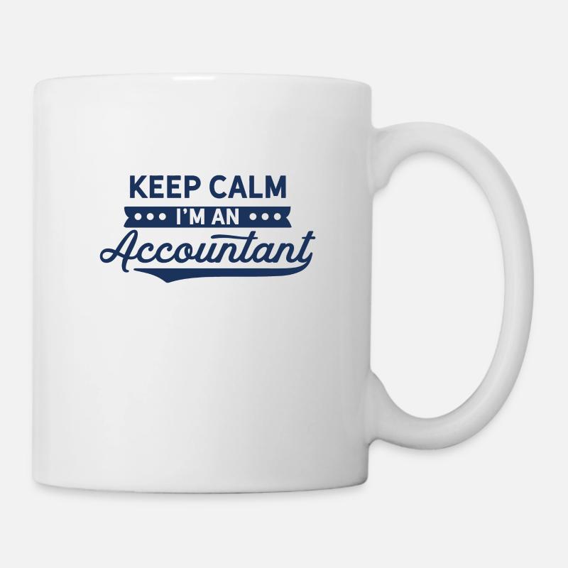 Comptable Comptable - Mug blanc - blanc