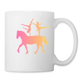 Vaulting Kids Youth Club Equipment - Mug - white - Right