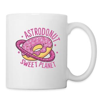 L’ASTRODONUT SWEET PLANET - Mug blanc - blanc - Droite