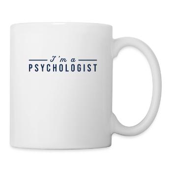 Psychologist Psychologists Psychology Therapy Brain - Mug - white - Right