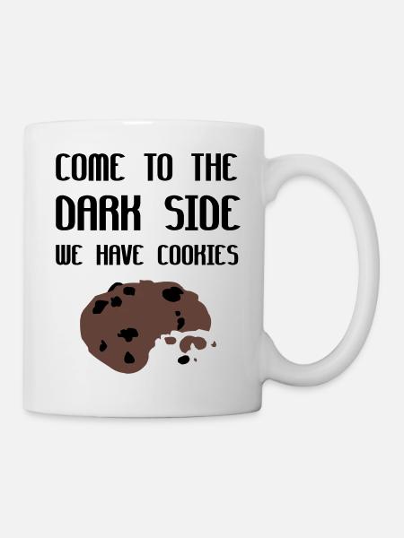 Come To The Dark Side We Have Cookies - Mug - white
