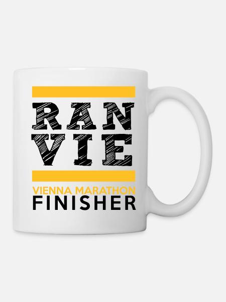 Wien Marathon Finisher - Tasse - Weiß