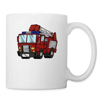 Fire Engine - Mug blanc - blanc - Droite