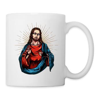 Jésus Christ - Mug blanc - blanc - Droite