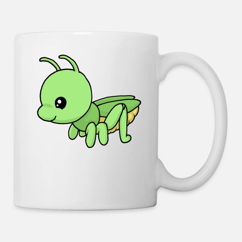 Kleiner Grashüpfer - Tasse - Weiß