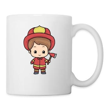 firefighter - Mug - white - Right