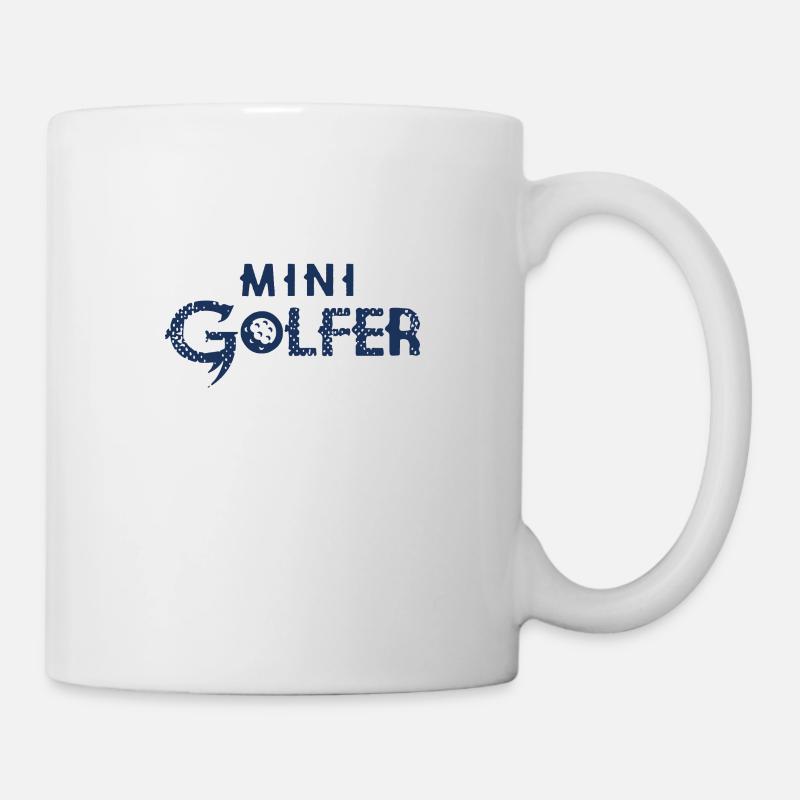 Minigolf Golf Minigolfen Minigolfer Golfen - Tasse - Weiß
