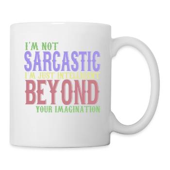 iltelligent beyond your imagination - Tasse - Weiß - Rechts