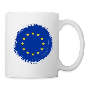 Europe European Union EU color blob - Mug - white - Right