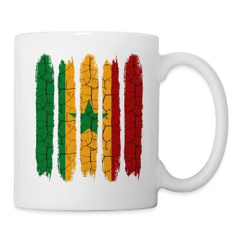 Republic of Senegal Cool Flag Modern Dakar Gift - Mug - white - Right