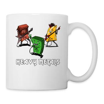 Chimie des métaux lourds - Mug blanc - blanc - Droite